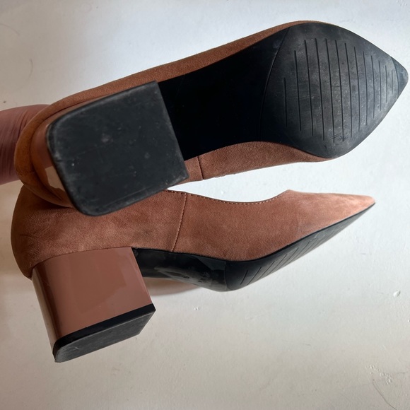 Zara suede heels, excellent condition, hardly worn size 41 (fits 9.5/10) - Picture 2 of 9